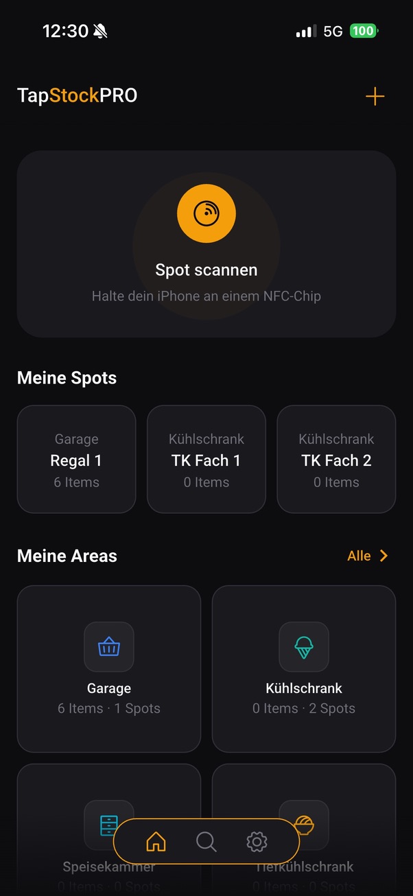 TapStock App Screenshot